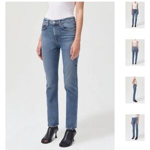 AGOLDE Merrel Mid Rise Straight Jean